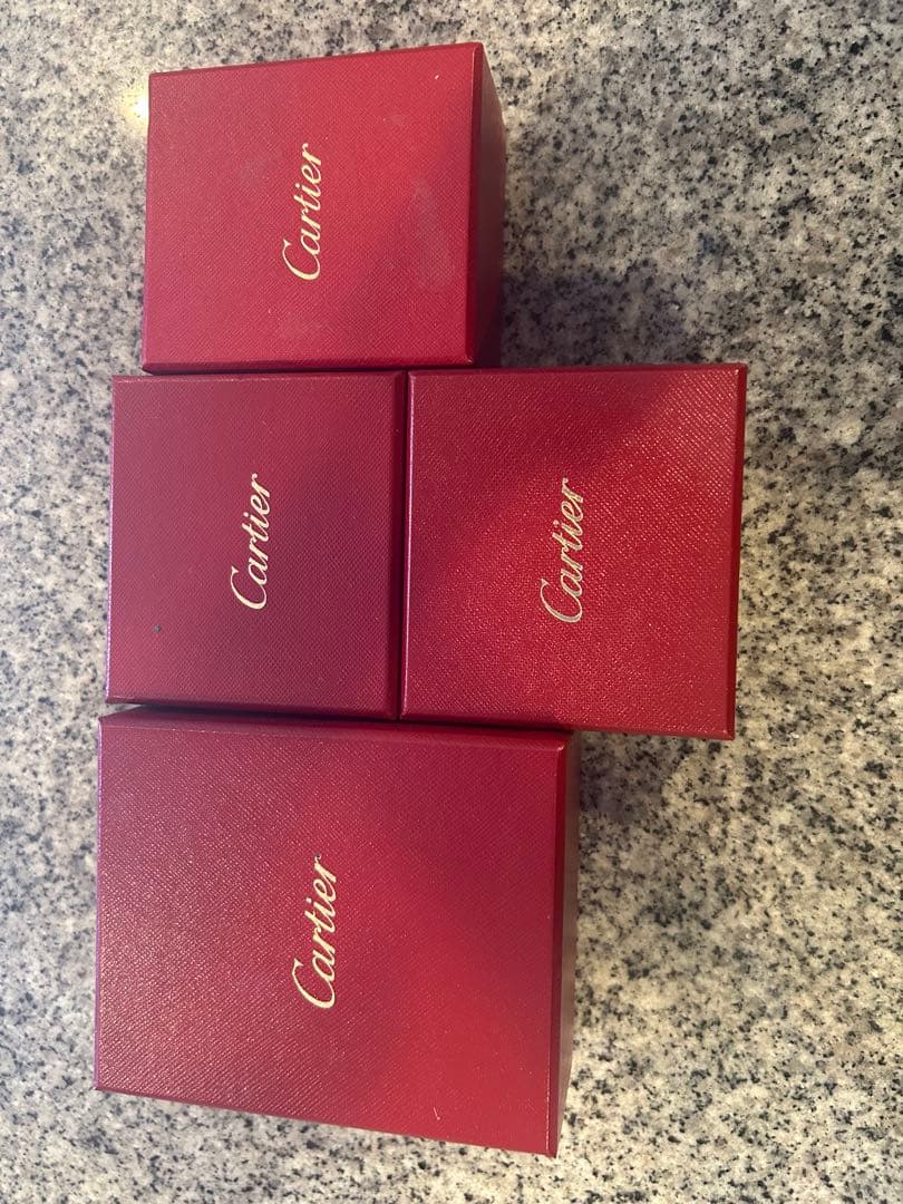 Cartier ジュエリーボックス 12個セット