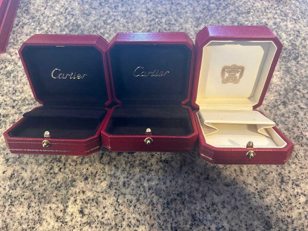 Cartier ジュエリーボックス 12個セット