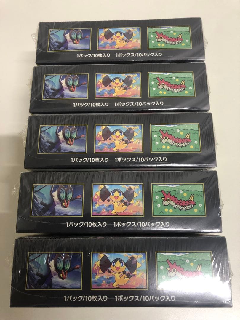 ポケモンカードゲームMEGAドリームexシュリンク付き未開封5BOX