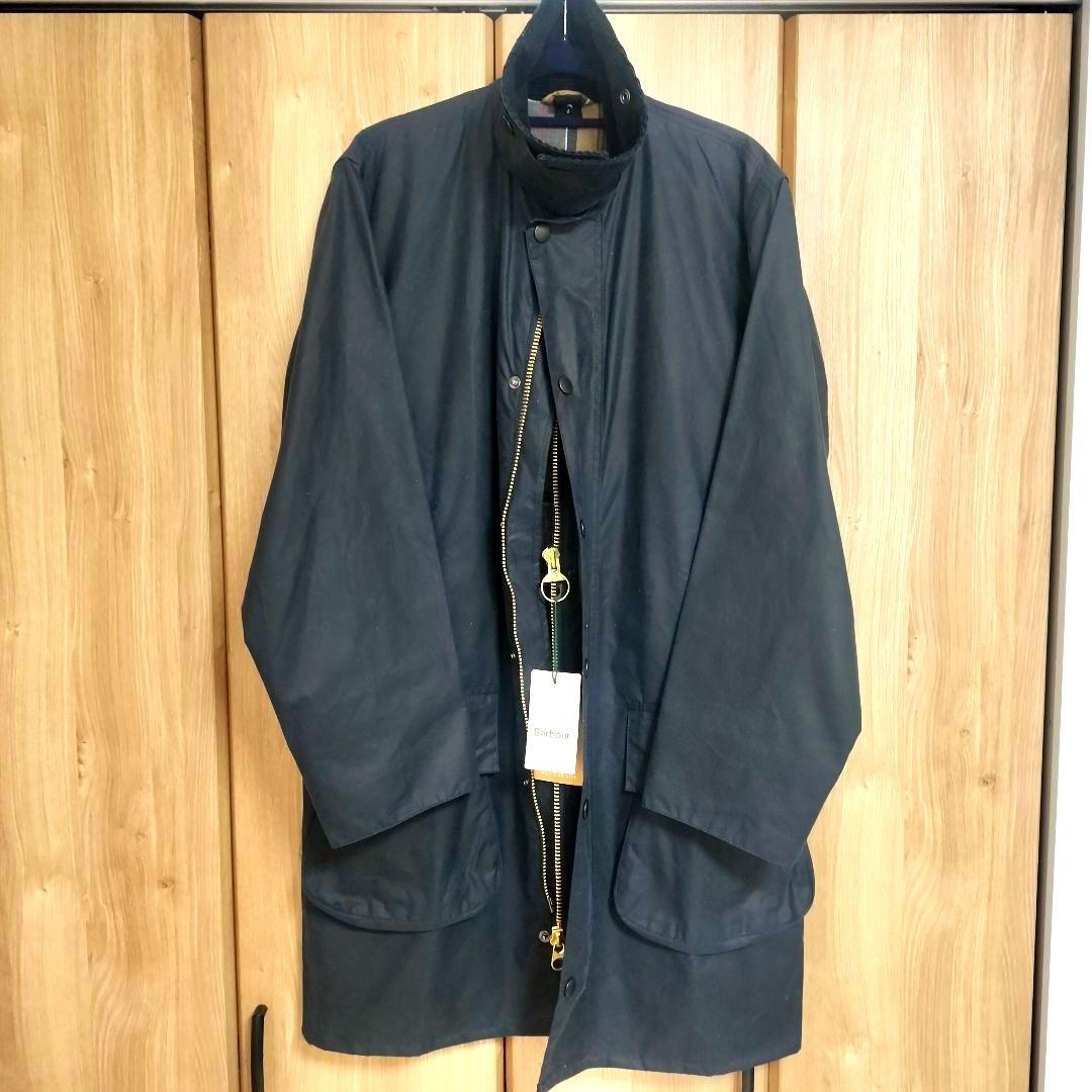 【新品未使用】 Barbour Border ボーダー ネイビー 36 タグ付き