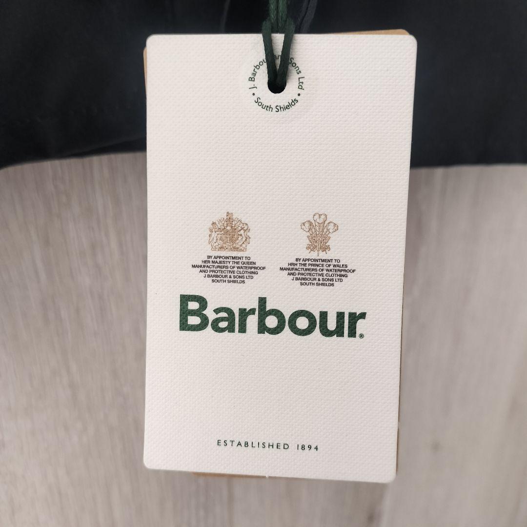 【新品未使用】 Barbour Border ボーダー ネイビー 36 タグ付き