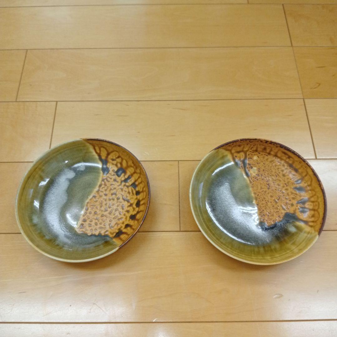 高取焼　陶芸 　皿 　一点もの