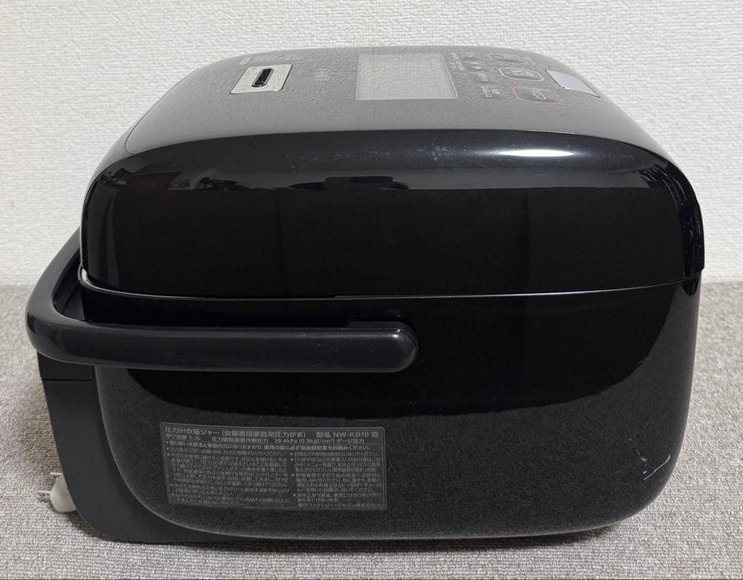 象印 炎舞炊き 圧力IH炊飯ジャーNW-KB18 動作保証