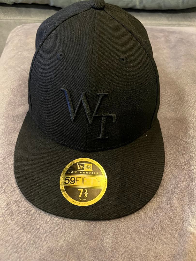 WTAPS 59FIFTY ブラックキャップ 7 3/8