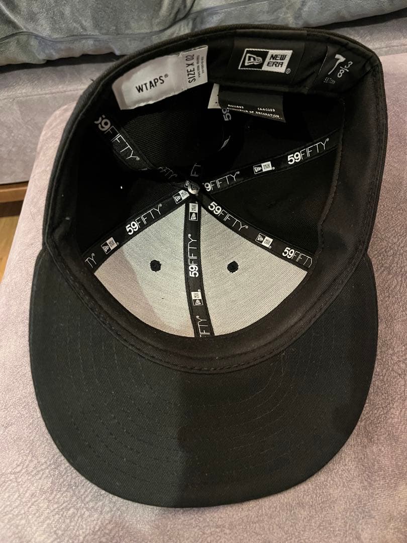 WTAPS 59FIFTY ブラックキャップ 7 3/8