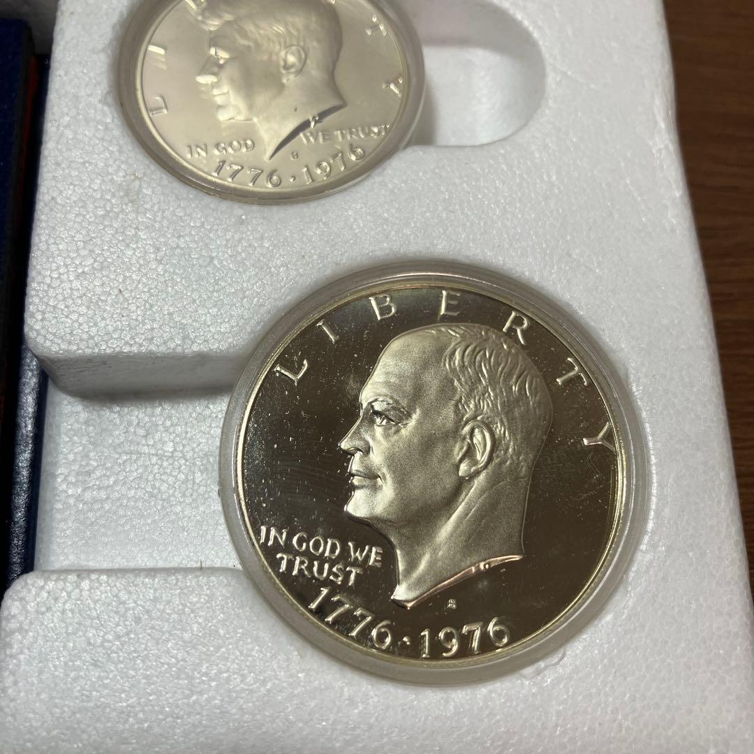 アメリカ　200周年　記念硬貨　銀貨　slv400 貨幣セット　アメリカドル
