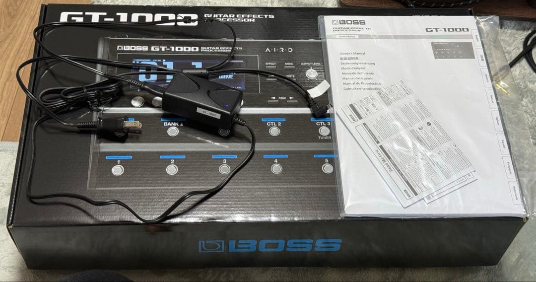 マ*)様 BOSS ボス GT-1000 マルチエフェクター 元箱あり