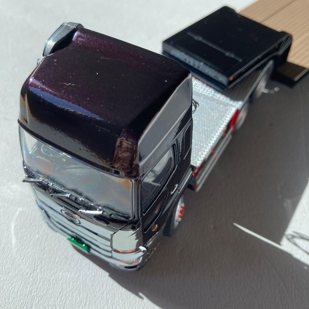 1/50 日野プロフィアSS 6×4 ハイルーフ現行　ミッドナイトパープル