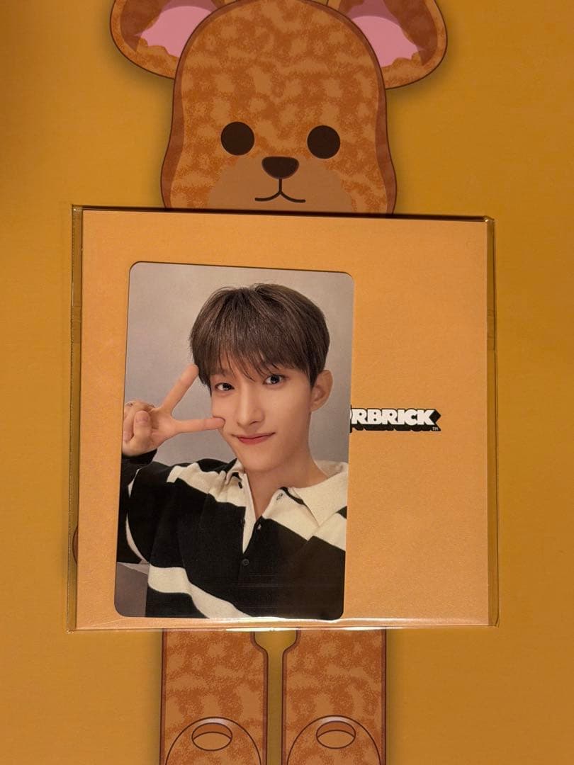 SEVENTEEN×BE@RBRICK トレカ メッセージカード ドギョム DK