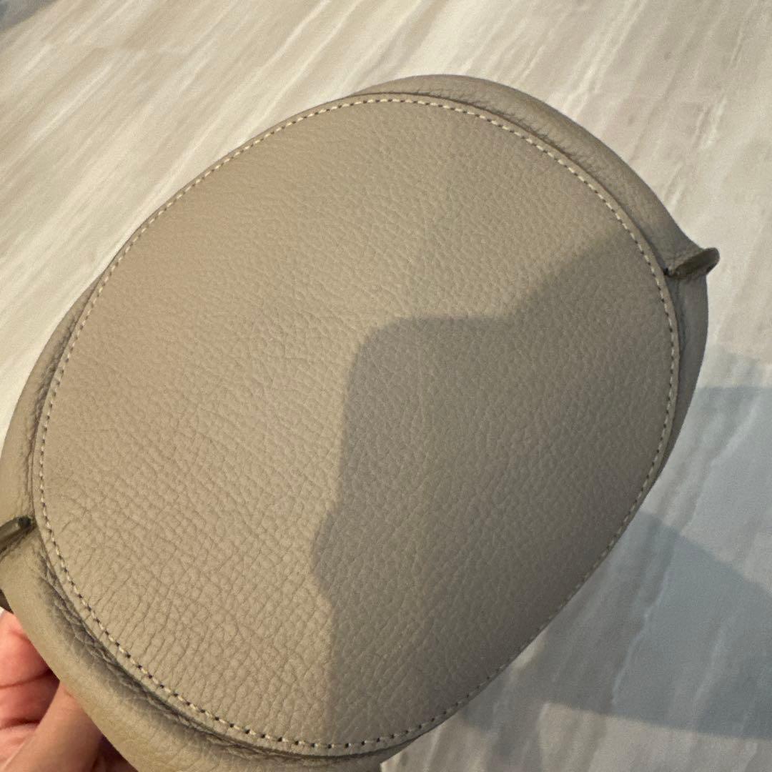 CELINE バケツ型ショルダーバッグ グレー