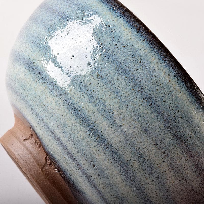 茶道具　小代焼　ふもと窯　井上泰秋作　茶碗　共箱　V　8242