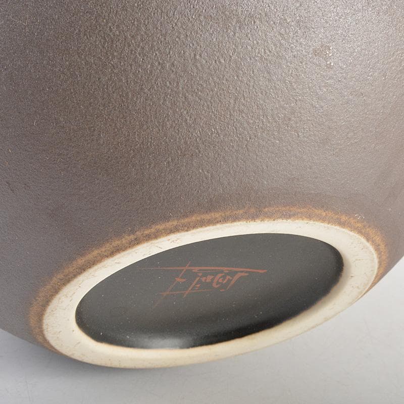 九谷焼　中村陶志人作　花文　花瓶　花入　共箱　C　R6002C