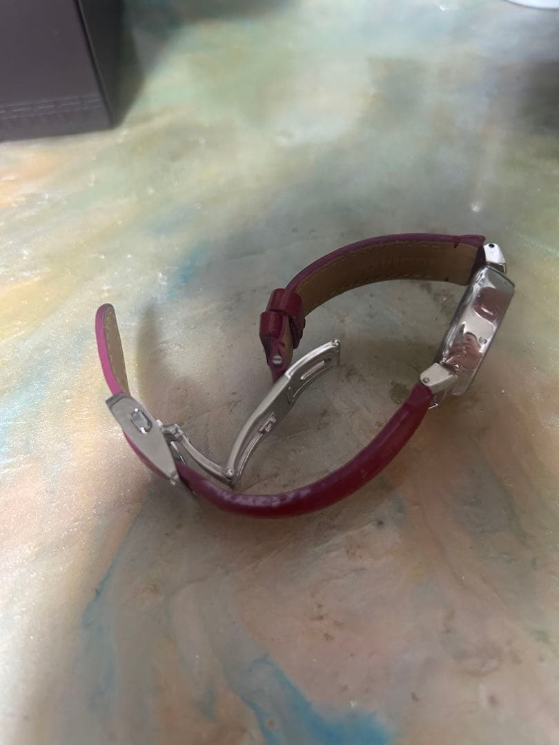 LOUIS VUITTON タンブール 10Pダイヤ 腕時計