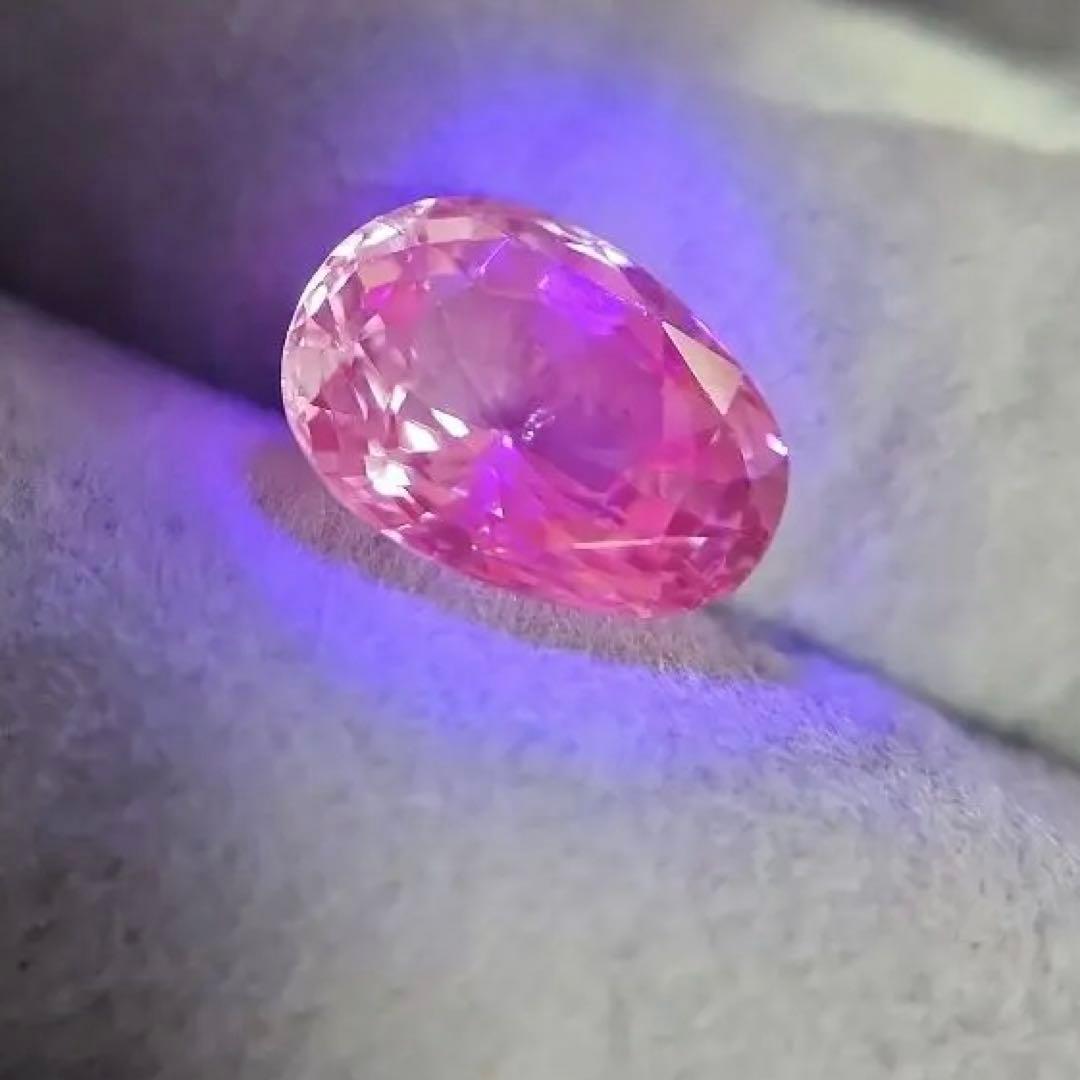 特大！高品質非加熱天然ピンクサファイア 3.787ct