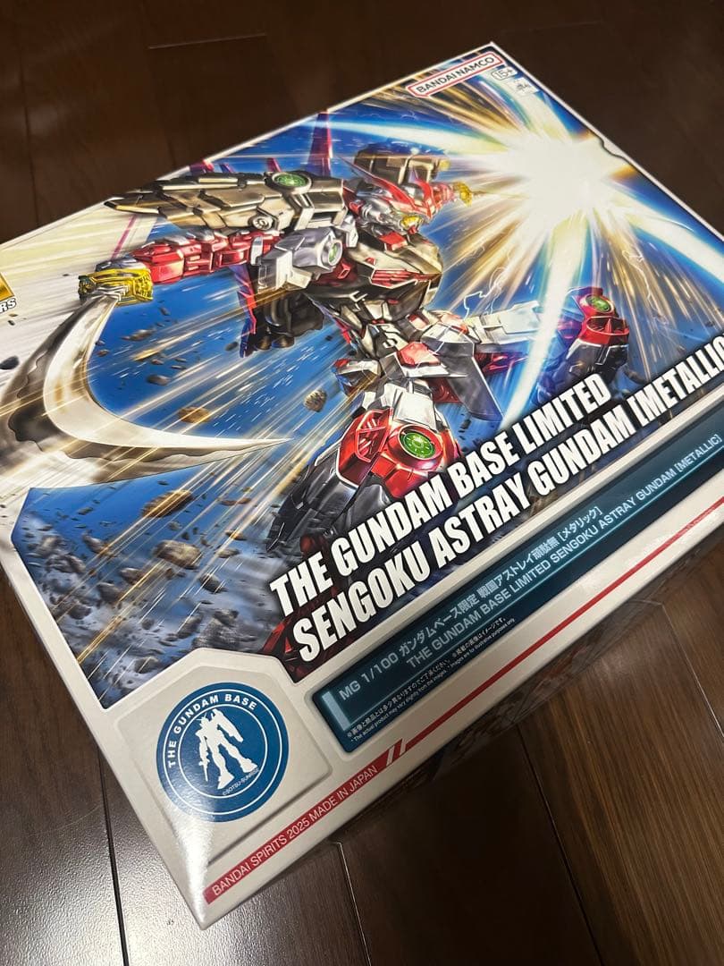MG ガンダムベース限定　戦国アストレイ頑駄無［メタリックver］