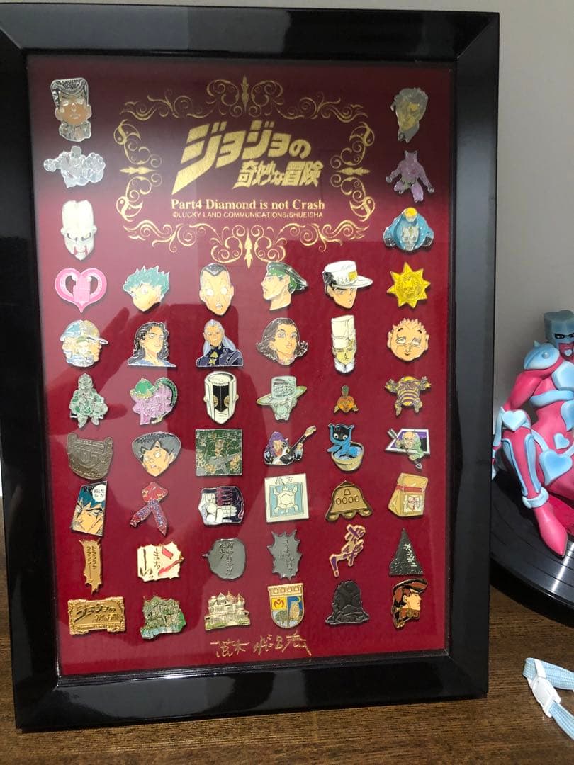 2012 ジョジョ展 ピンズセット 4部 ピンバッジ
