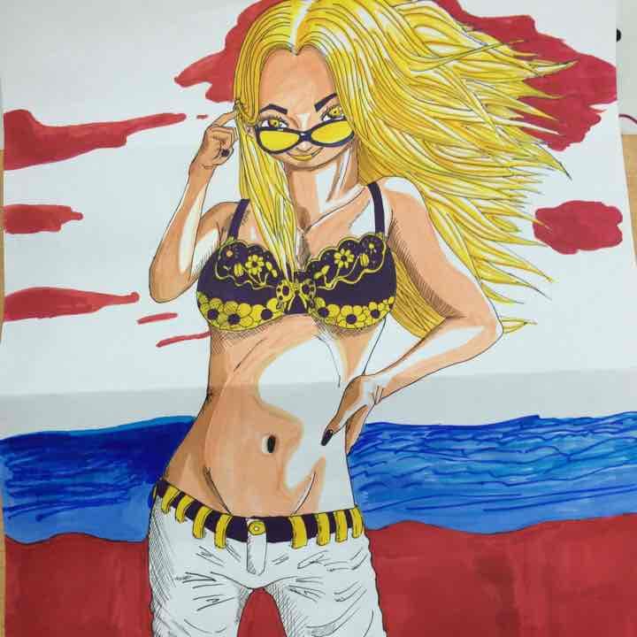 似顔絵やイラスト等描きます