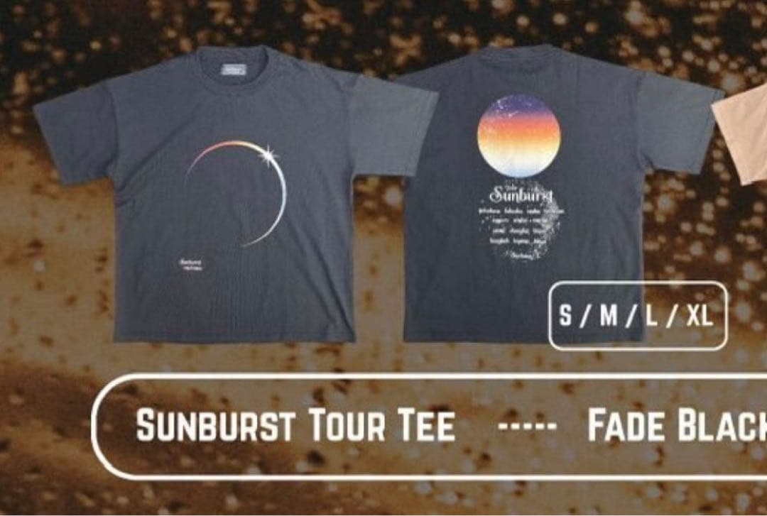 suchmos Sunburst Tour Tシャツ Lサイズ　新品 サチモス