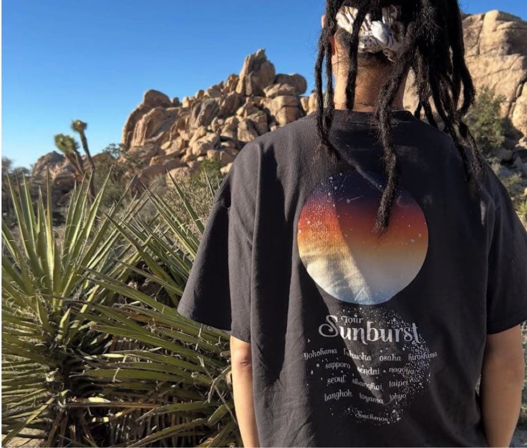 suchmos Sunburst Tour Tシャツ Lサイズ　新品 サチモス
