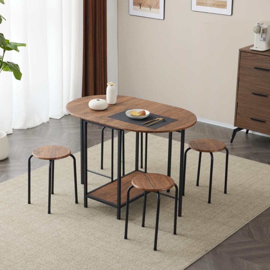 ダイニング5点セットダイニングテーブル食卓チェア4脚コンパクト4人掛け