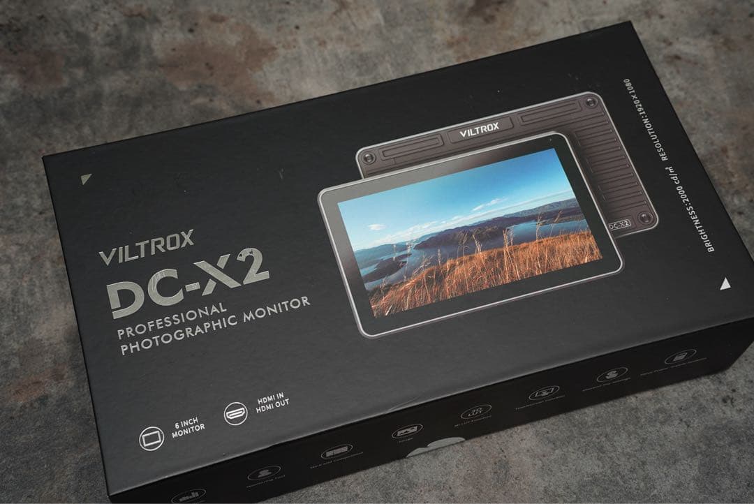 モニター台 Viltrox DC-X2 6-inch Touchscr HD Monitor
