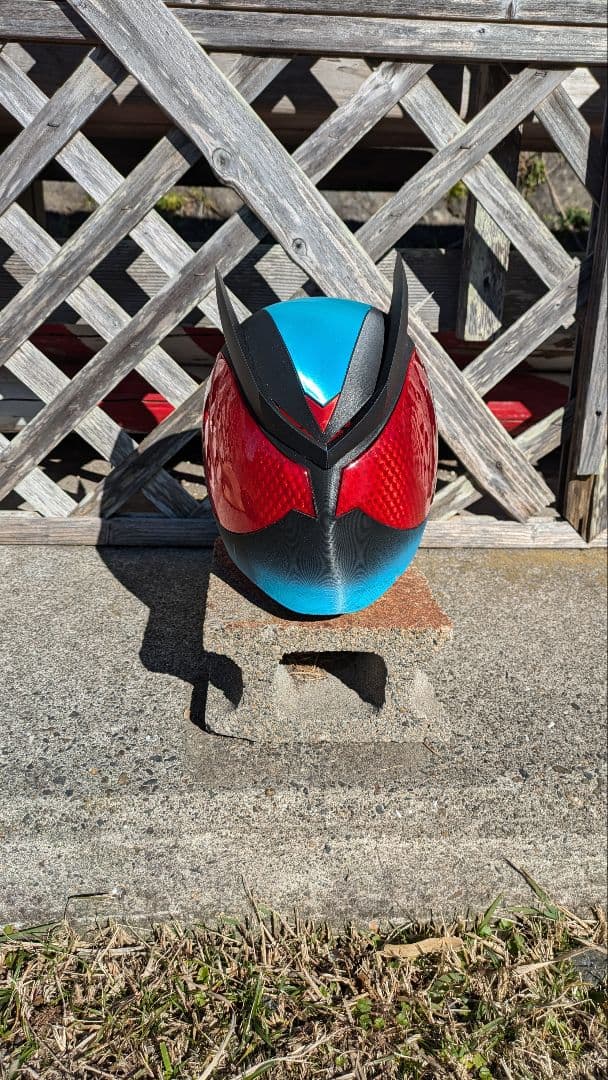 仮面ライダーゼッツ風・プロップサイズマスク