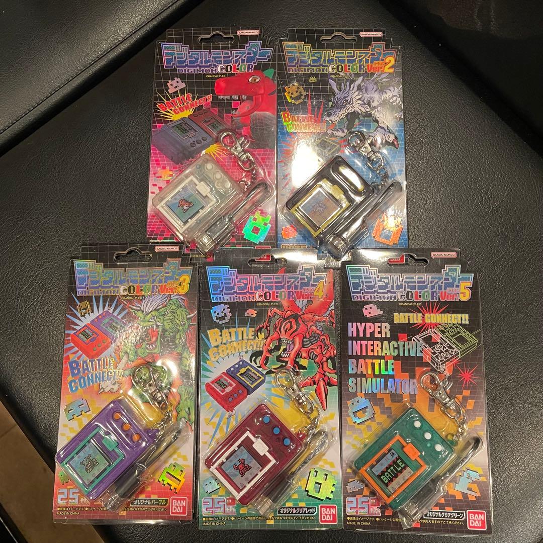 デジタルモンスターcolor5種まとめ売りver.1.2.3.4.5デジモン