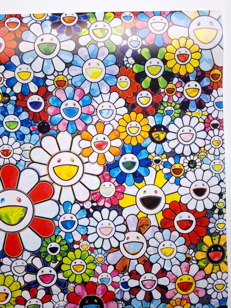 村上隆作品　『笑顔のお花達』