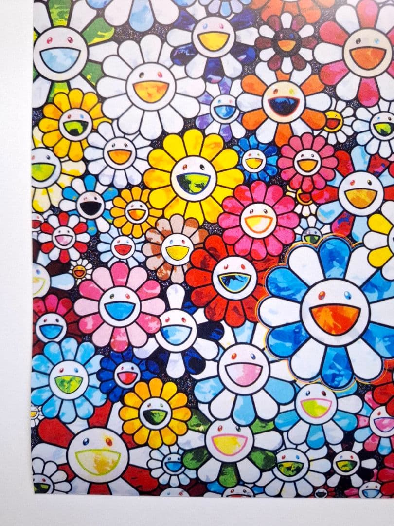 村上隆作品　『笑顔のお花達』