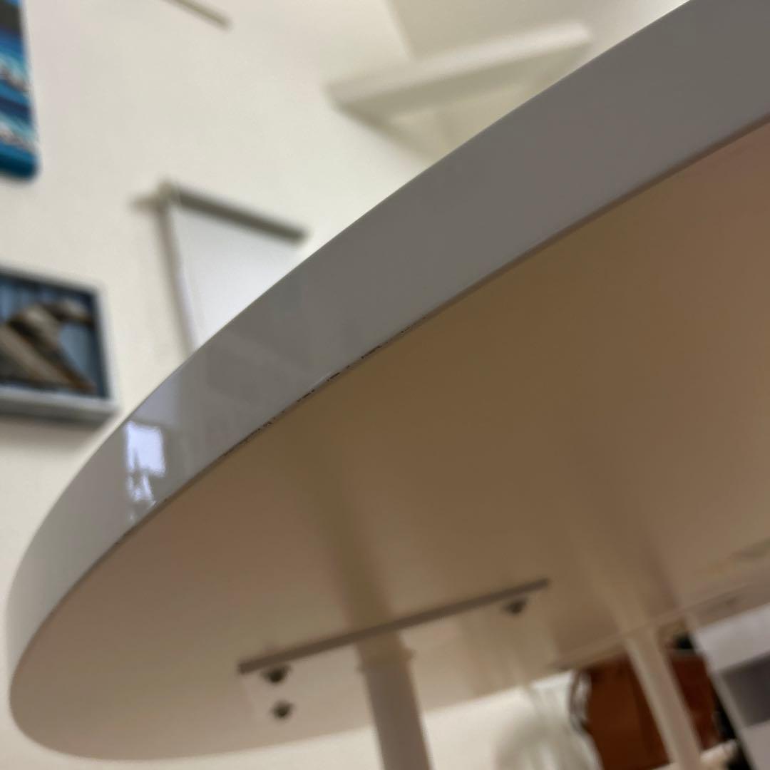 リーンロゼ☆ダイニングテーブル　白　中古