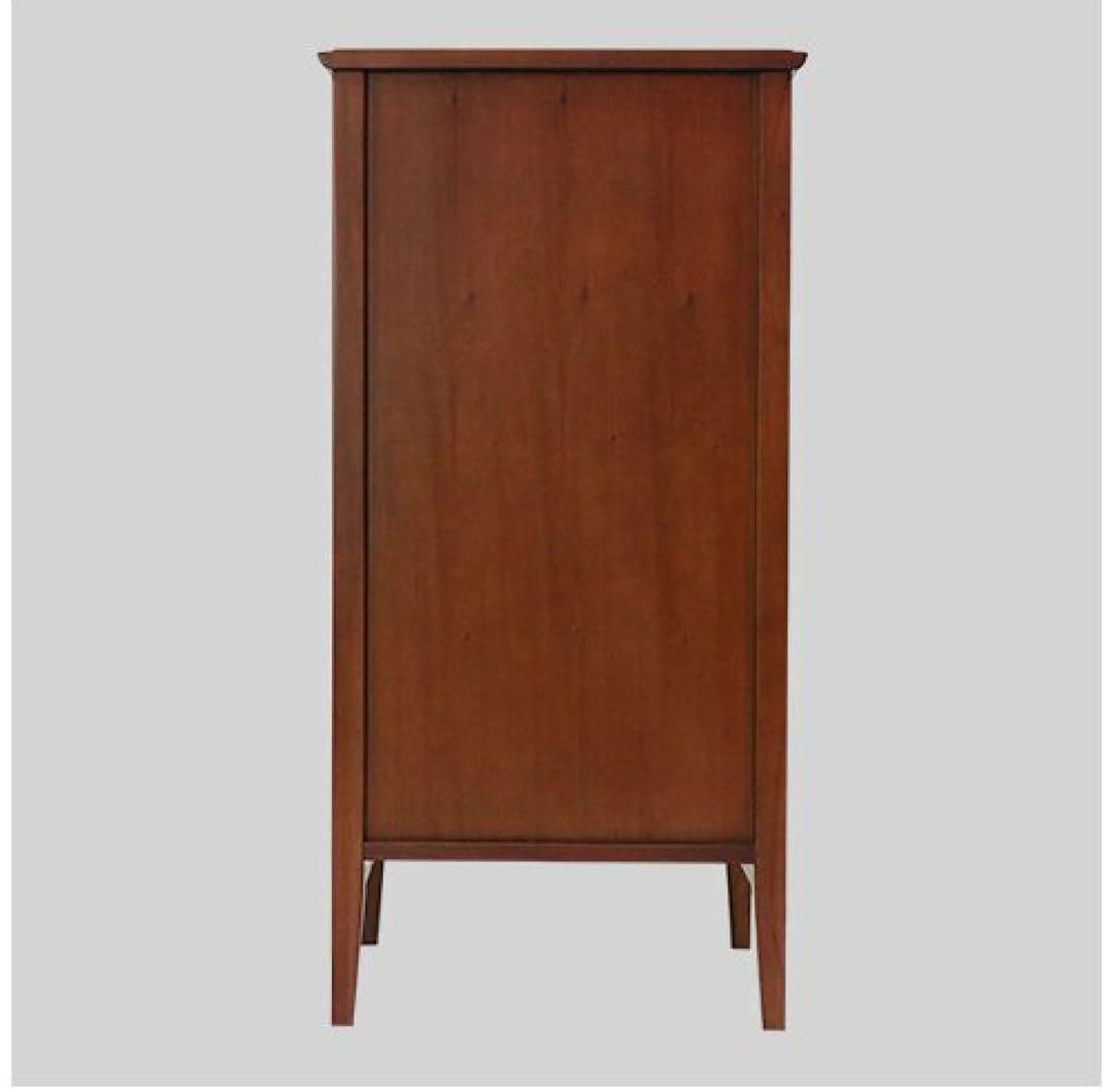 購入価格7万弱。東海家具 オーランドチェスト 幅45 5段　一部リメイク、補修済