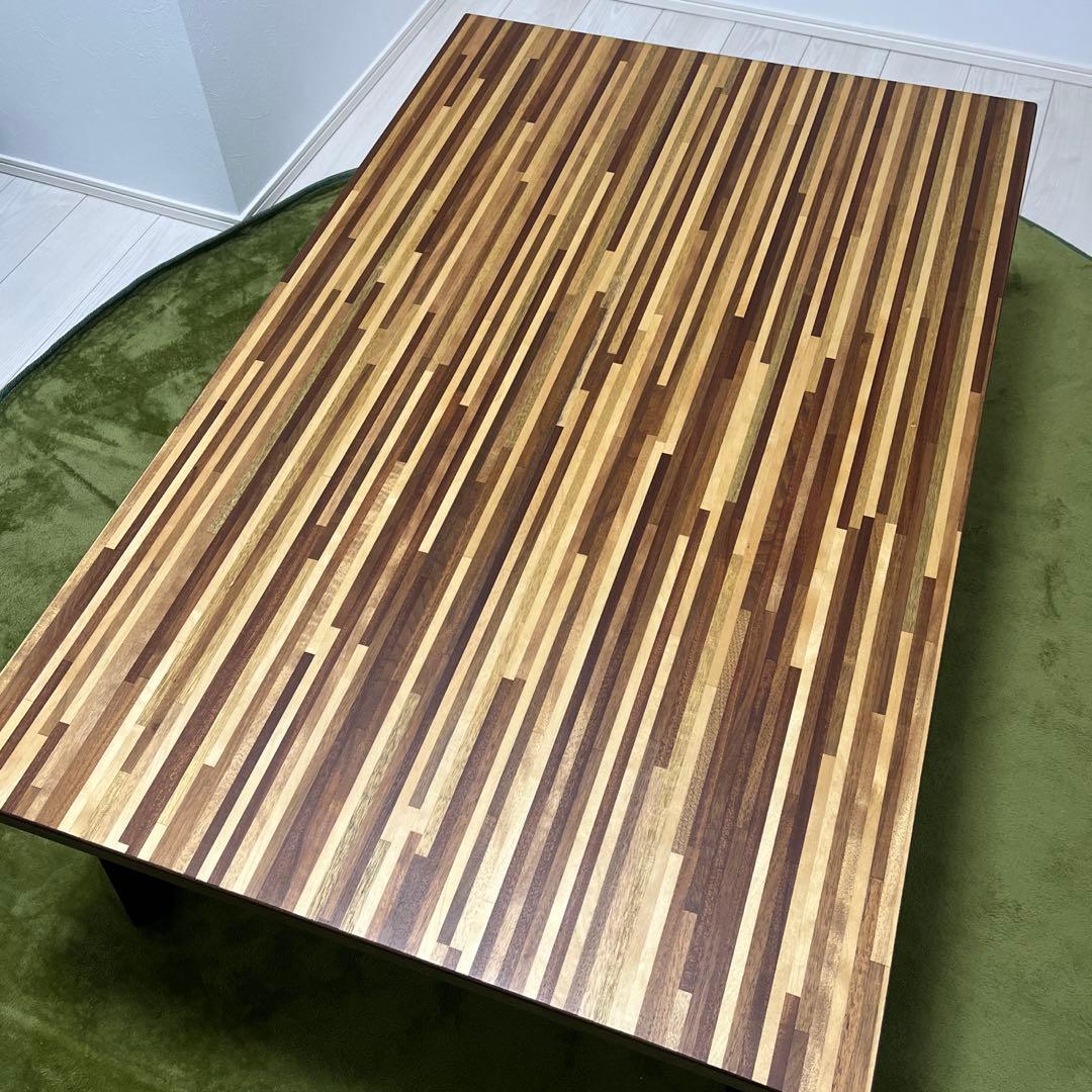 120cm×70cm木板長方形コタツ（フラットヒーター）