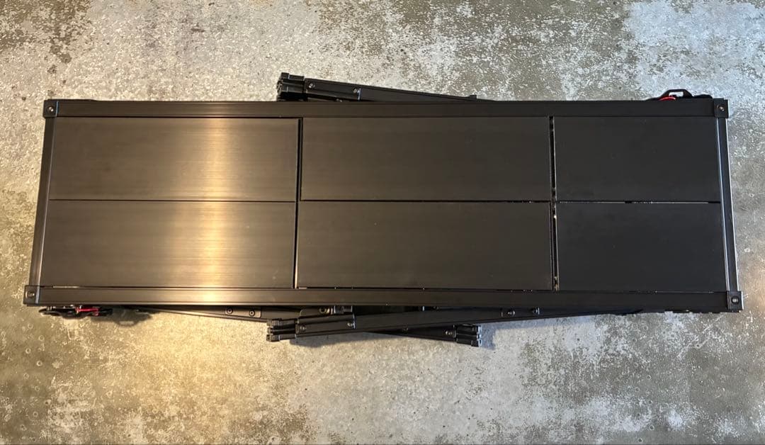 ぽんWANTKEY CAMP × HASEGAWA アルミグリルテーブル