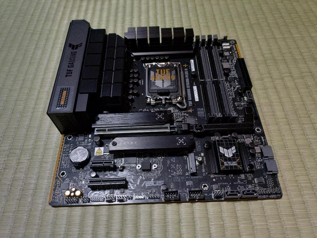 たかし83歳 TUF GAMING B760M-PLUS IIマザボ難あり