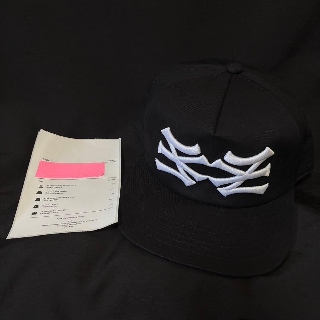 bnnd.（oMA）オマ CAP ニューエラ ダブルアイコン ブラック cap