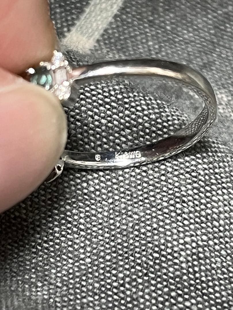 エステール アレキサンドライト ダイヤ k18wg