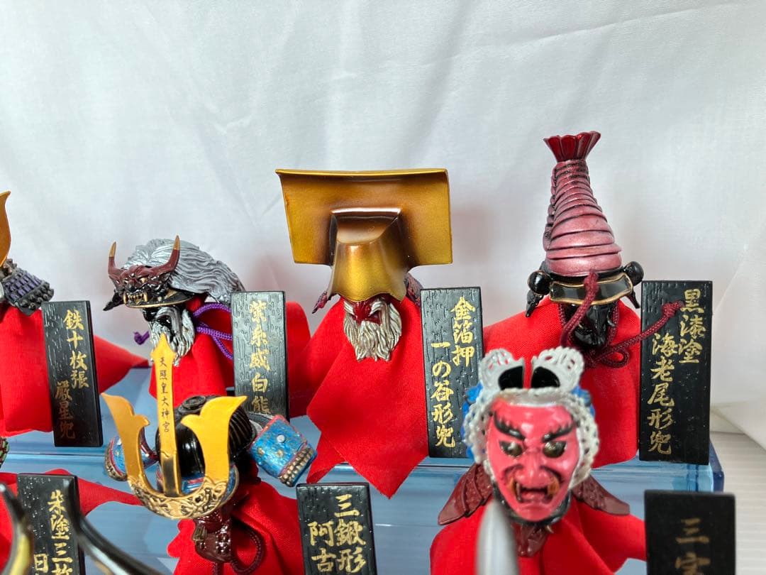 兜ミニチュアコレクション　戦国武将　武具　甲冑