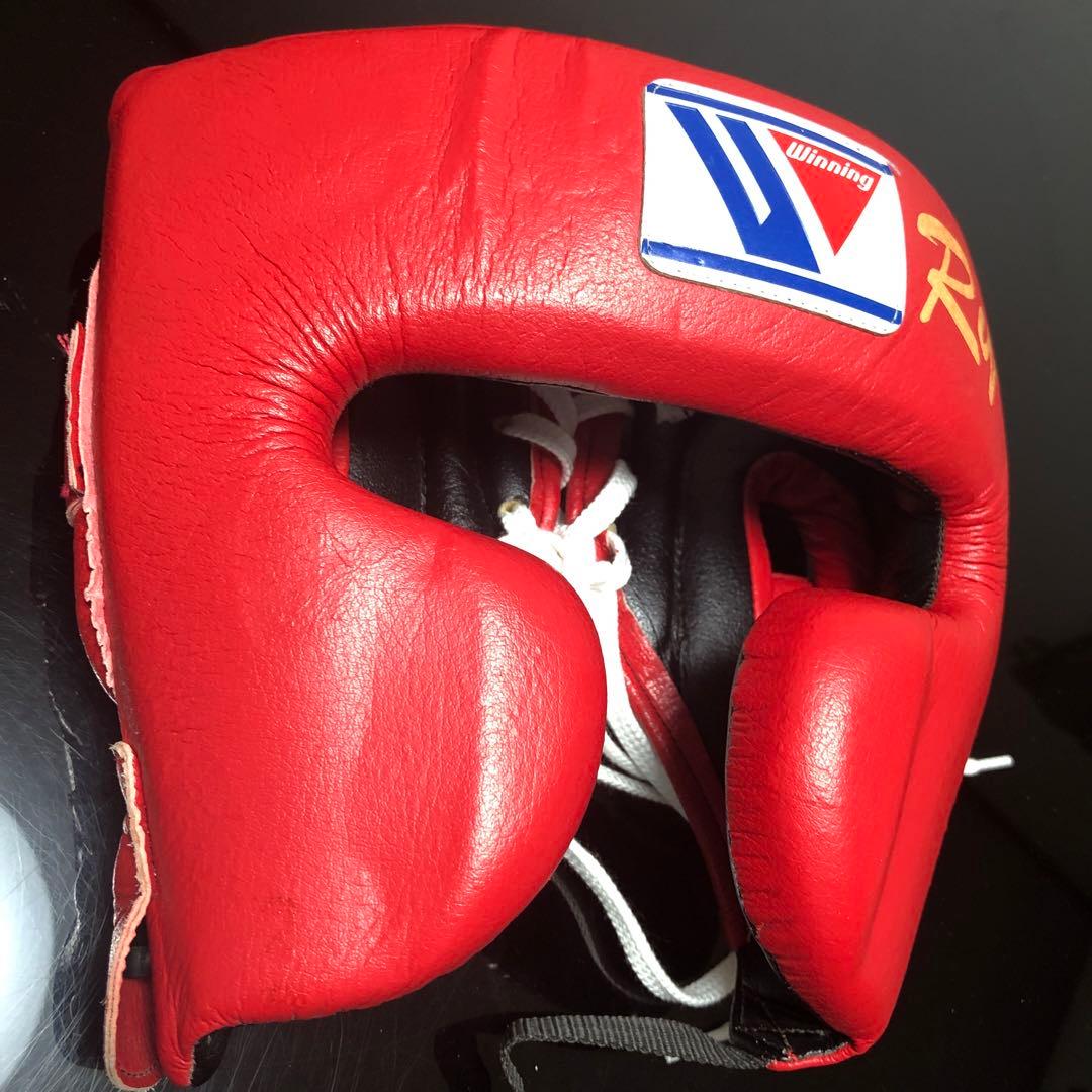 wining ヘッドギア　レッド　サイズM