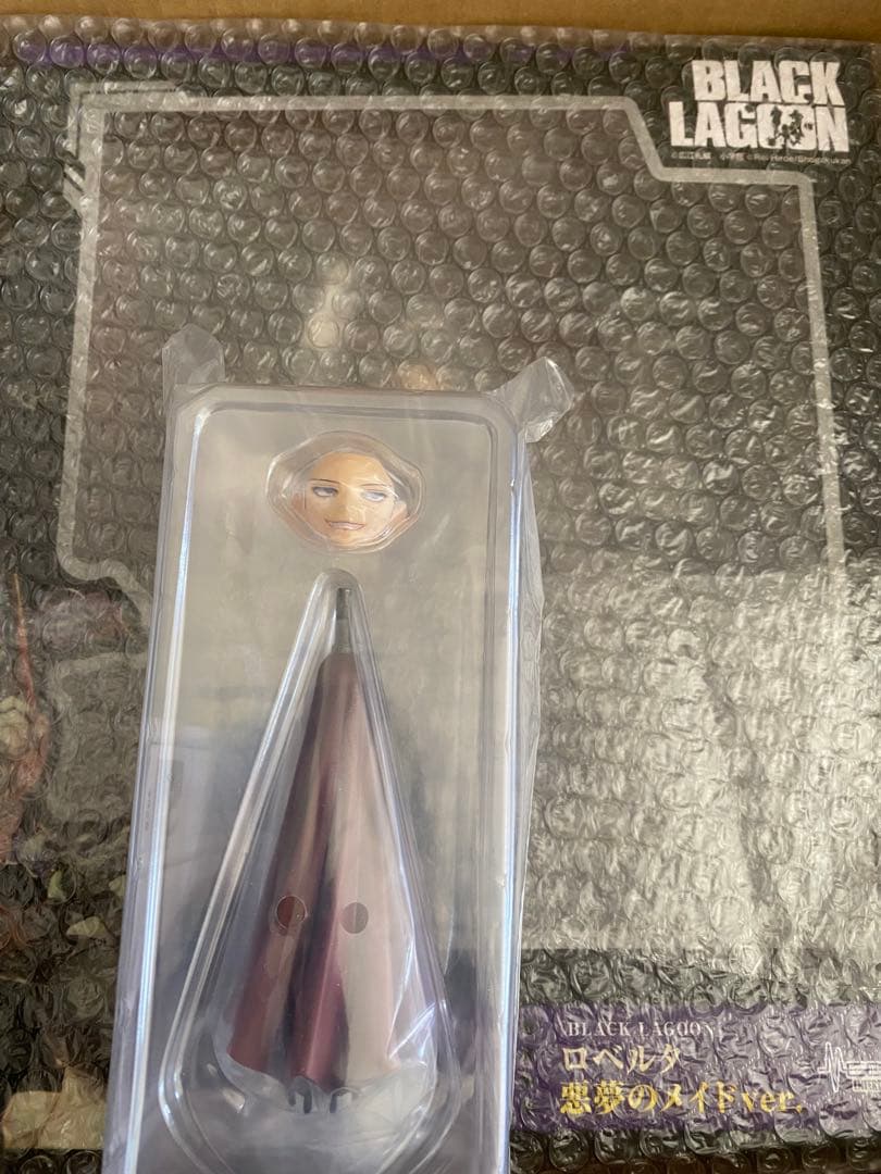 ブラックラグーン　広江礼威　ロベルタ　 メガネパーツ、猟犬顔、傘の予約特典付き