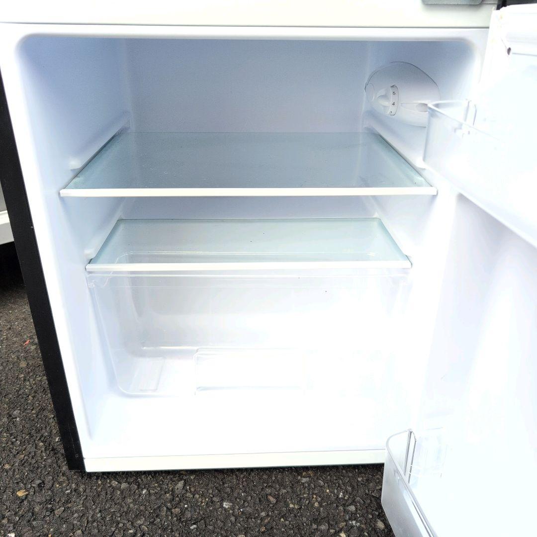 アイリスオーヤマ　2ドア　冷凍　冷蔵庫　NRSD-8A-B　81L