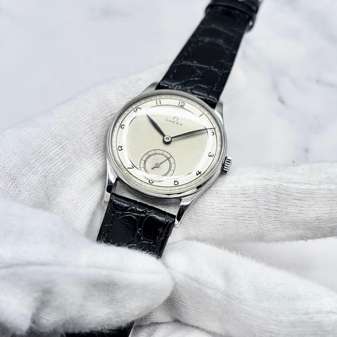 【極稀少】オメガ スモールセコンド アラビア数字 Ref.2292 手巻 良稼働