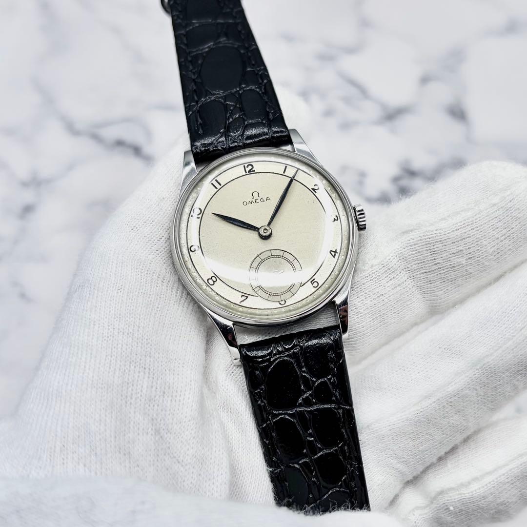 【極稀少】オメガ スモールセコンド アラビア数字 Ref.2292 手巻 良稼働