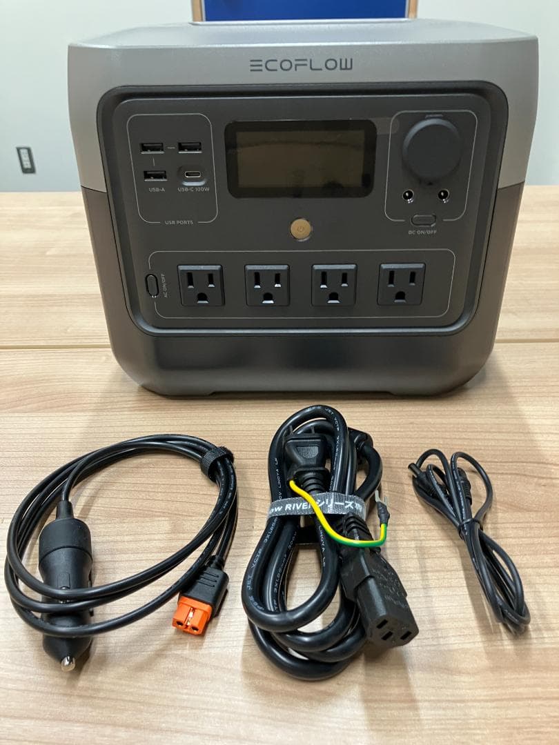 【動作確認のみ】ECOFLOW  2 Pro ポータブル電源