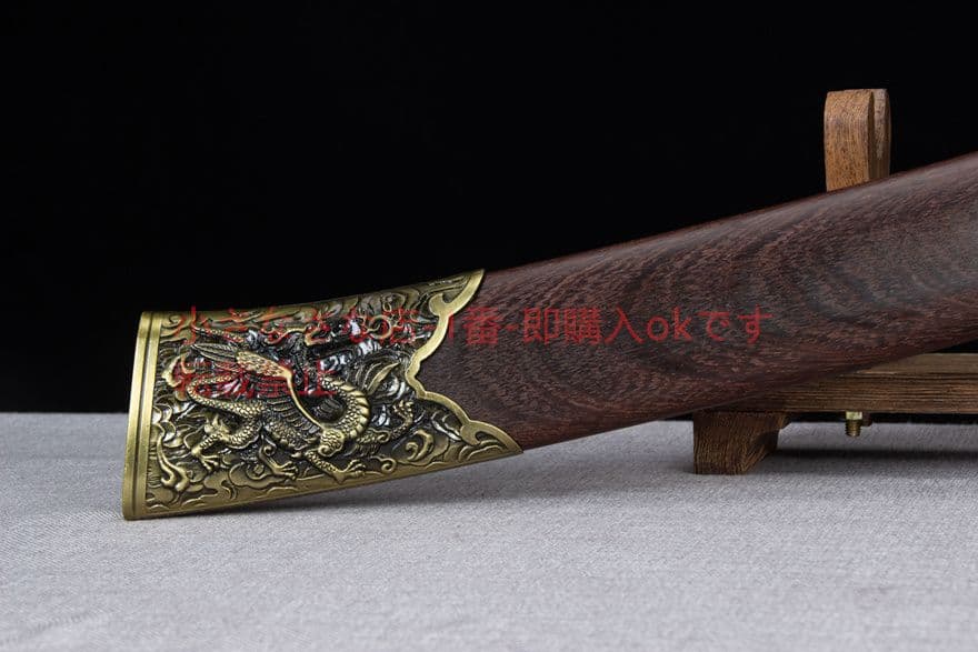 武具　刀装具　日本刀　模造刀   居合刀 清腰刀 猛虎の宝刀
