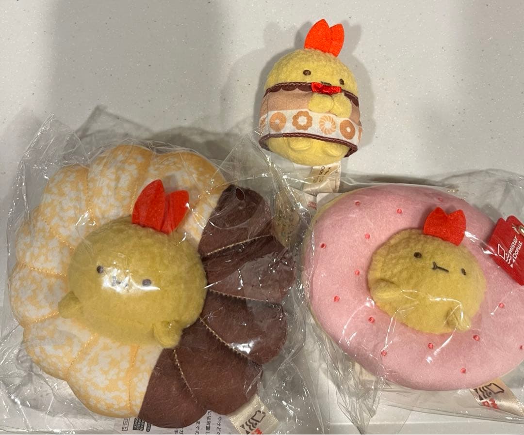 すみっコぐらし×ミスタードーナツ ★3点セット★ えびふらいのしっぽ