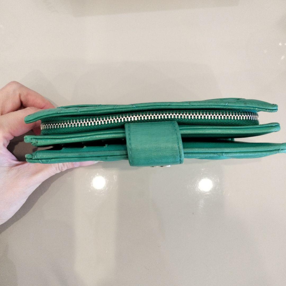 CHANEL マトラッセ 二つ折りコンパクト財布