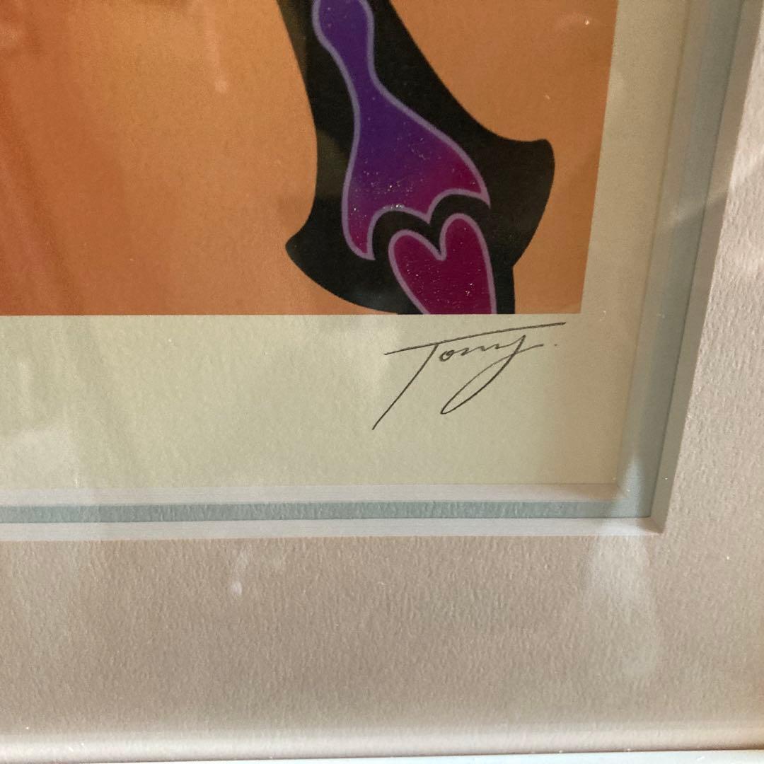 Tony 版画　妖精王国の優雅な一時　アールジュネス　＊送料込み