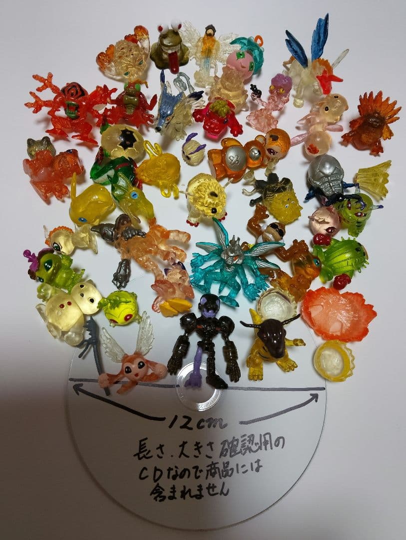 デジモン アドベンチャー　クリアフィギュア　ヴィンテージ DEJIMON