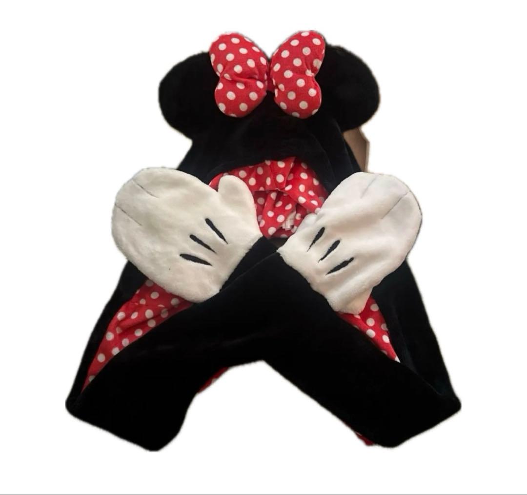 ディズニー ミニー ファンキャップ マフラー