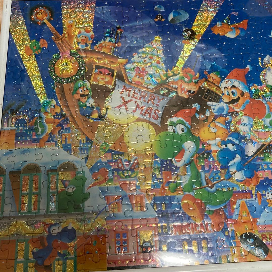 スーパーマリオ　ジグソーパズル　クリスマス